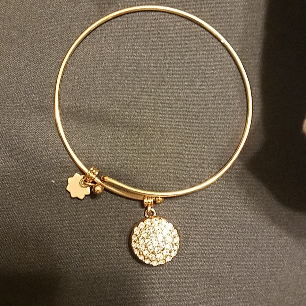 Rose gold bangle from magnolia and vine